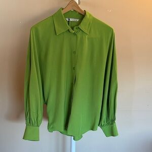 Zara Lime Green Shirt